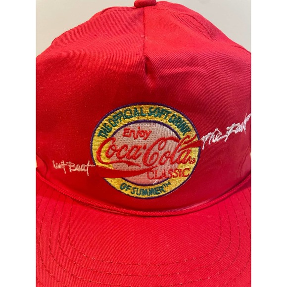 Vintage Coca Cola Hat Cap Trucker Men’s One Size Pre Owned - Picture 2 of 5
